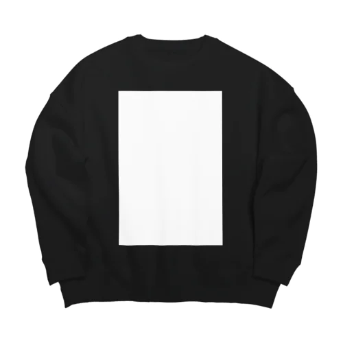 色紙の余白君 Big Crew Neck Sweatshirt