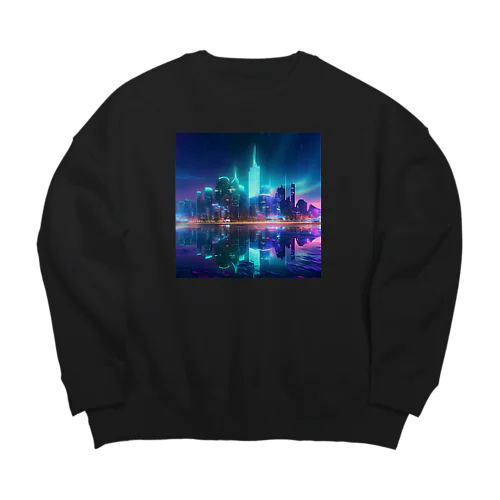 海辺の都市F Big Crew Neck Sweatshirt