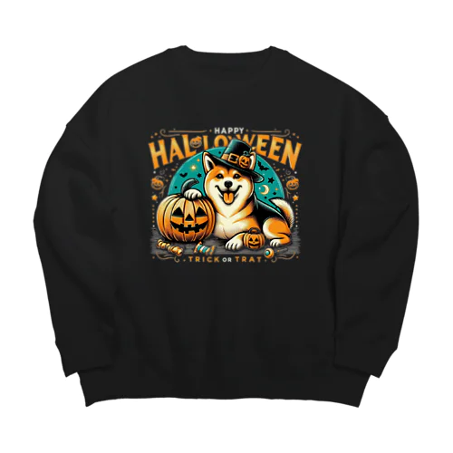 DOG x HALLOWEEN 02 Big Crew Neck Sweatshirt
