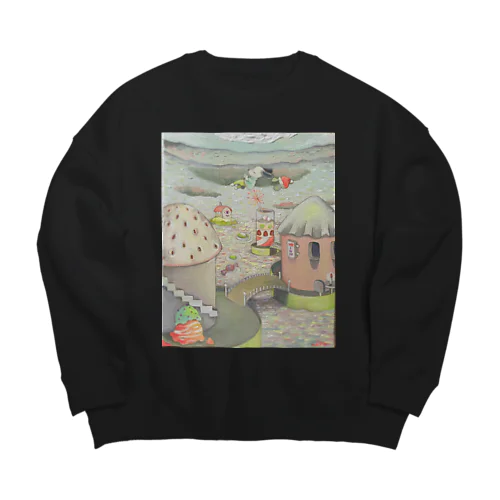 Confectionary Big Crew Neck Sweatshirt