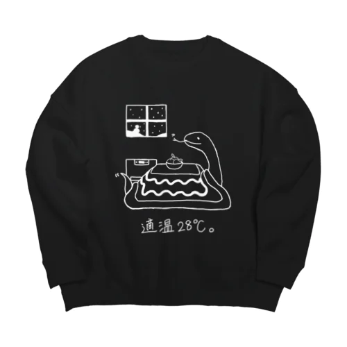 適温28℃シリーズ Big Crew Neck Sweatshirt