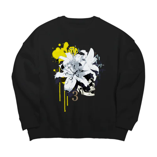 Lily Skull [Yellow] 루즈핏 맨투맨