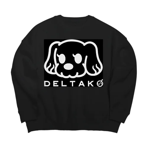 DELTAKO犬T ビッグシルエットスウェット