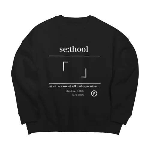 Black Label スウェット Big Crew Neck Sweatshirt