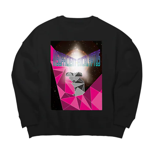 space koara Big Crew Neck Sweatshirt