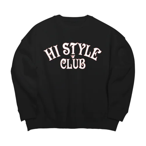 HI STYLE CLUB Big Crew Neck Sweatshirt