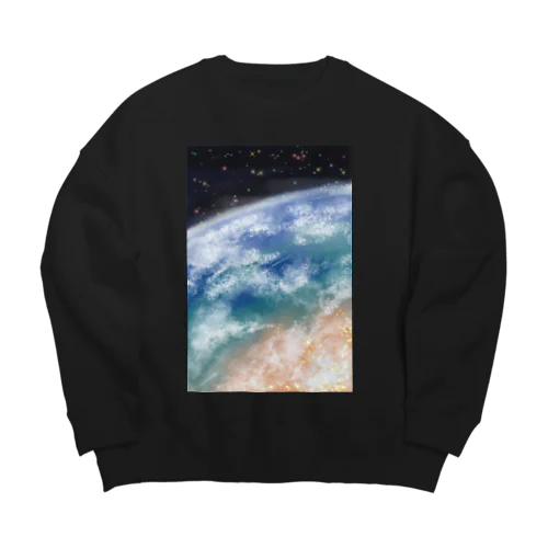 Earth Big Crew Neck Sweatshirt