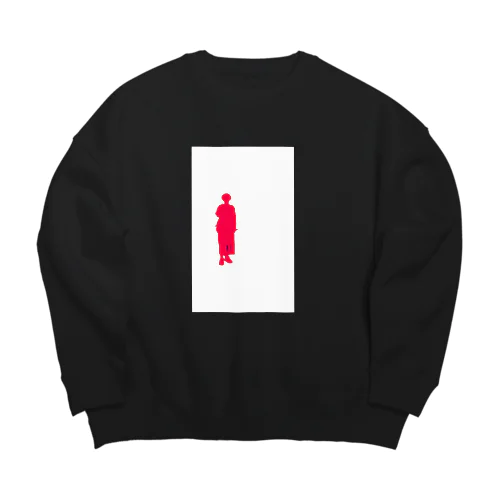 いい感じの雰囲気くん。 Big Crew Neck Sweatshirt