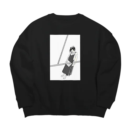 Girl S Big Crew Neck Sweatshirt