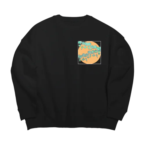 マタタビ。 Big Crew Neck Sweatshirt