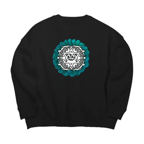 Dahlia  Big Crew Neck Sweatshirt