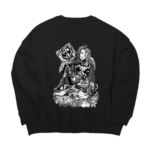 SEXANDDEATH Big Crew Neck Sweatshirt