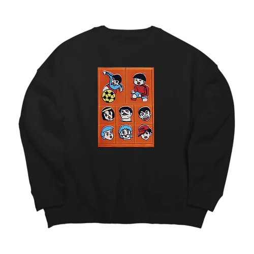 サッカー Big Crew Neck Sweatshirt