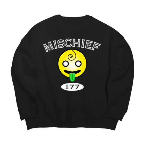 赤ちゃん「MISCHIEF」 Big Crew Neck Sweatshirt