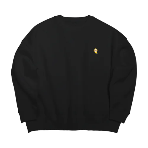 バナナおちゃる Big Crew Neck Sweatshirt