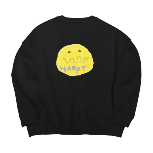 ニコちゃん Big Crew Neck Sweatshirt