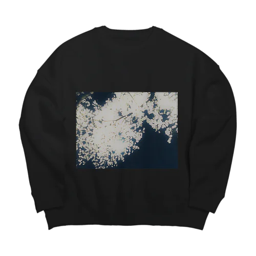 SAKURA Big Crew Neck Sweatshirt