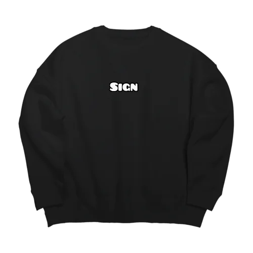 Sign Big Crew Neck Sweatshirt