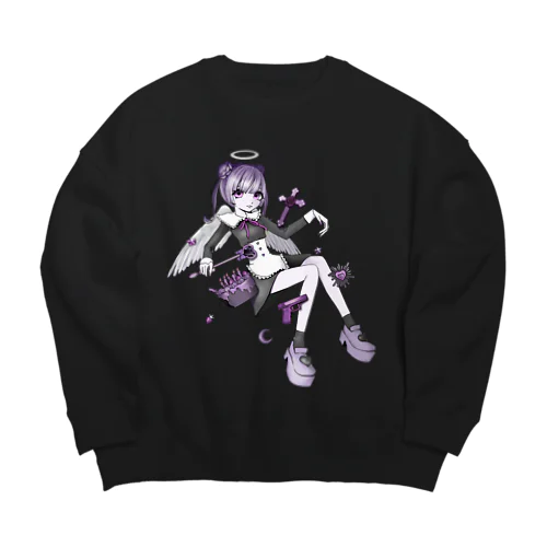 天使 Big Crew Neck Sweatshirt