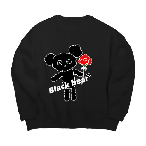 Black bear Big Crew Neck Sweatshirt