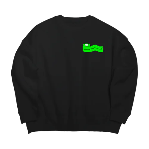 curing tape guild Big Crew Neck Sweatshirt