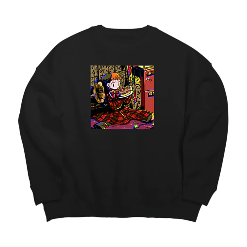 いぬちゃん Big Crew Neck Sweatshirt