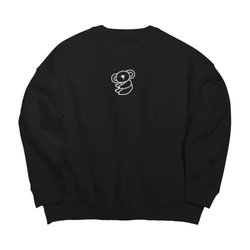 お土産のコアラ Big Crew Neck Sweatshirt