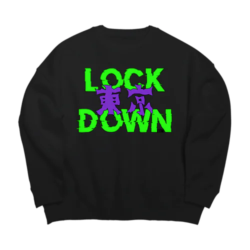 東京LockDown Big Crew Neck Sweatshirt