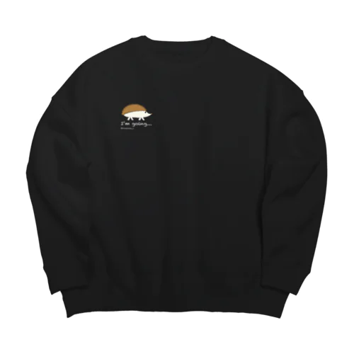 お出掛けハリー　ブラックバージョン Big Crew Neck Sweatshirt