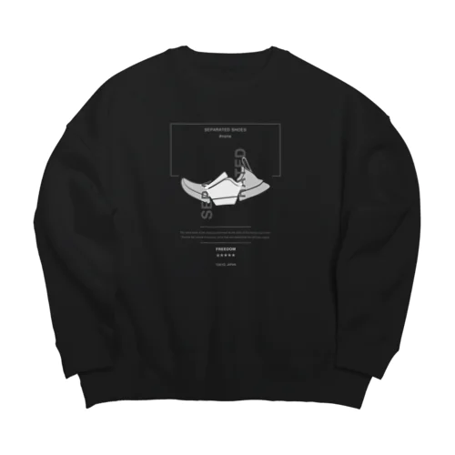 Separated Shoes ll Black Big Crew Neck Sweatshirt