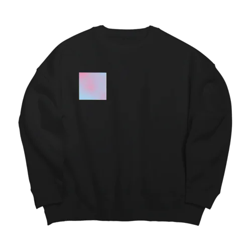 spring gradation Big Crew Neck Sweatshirt