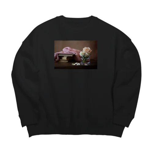 華のある日常 Big Crew Neck Sweatshirt