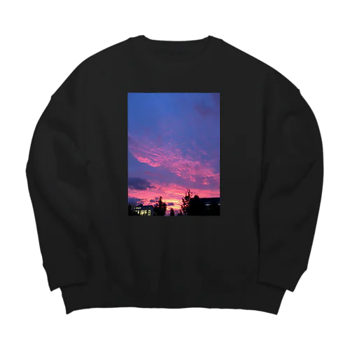 Sunset Big Crew Neck Sweatshirt