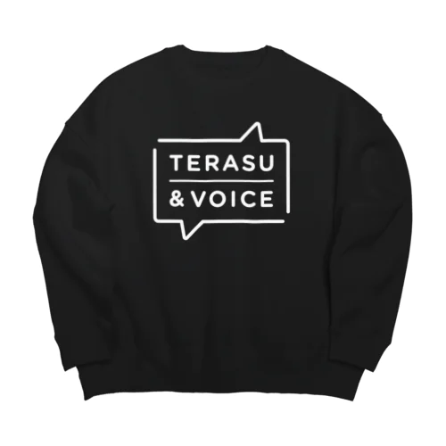 TERASU&VOICE Big Crew Neck Sweatshirt