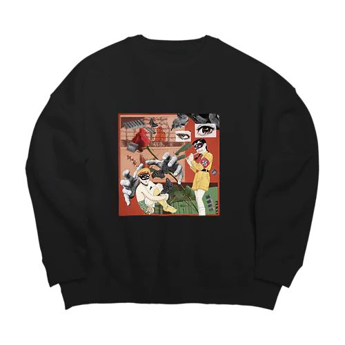 コダマちゃん Big Crew Neck Sweatshirt