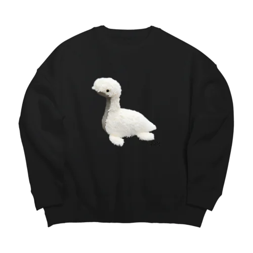 BABY NESSIE　ぬいぐるみプリント Big Crew Neck Sweatshirt