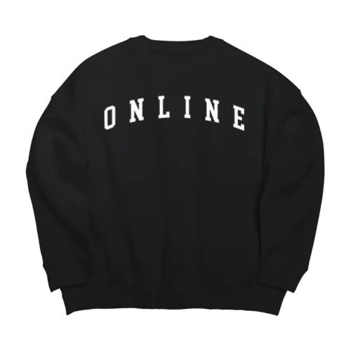 ONLINE主張 Big Crew Neck Sweatshirt