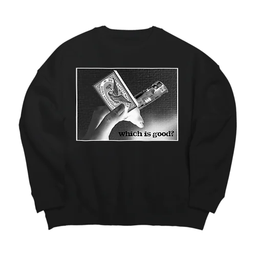 マッチ派？ライター派？(4) Big Crew Neck Sweatshirt