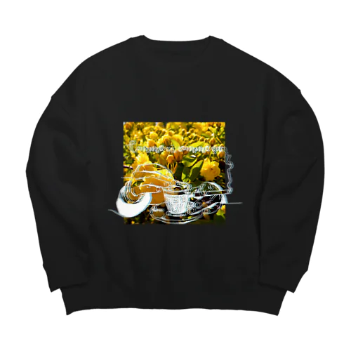 comme ci, comme ca【こんな感じ、あんな感じ】 Big Crew Neck Sweatshirt