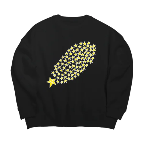 スマイル流星群 Big Crew Neck Sweatshirt