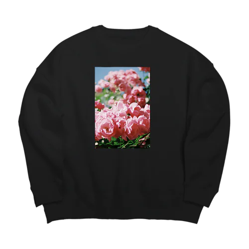 Beautiful flowers Big Crew Neck Sweatshirt