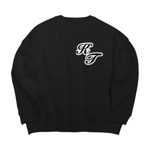 KT logo goods Big Crew Neck Sweatshirt