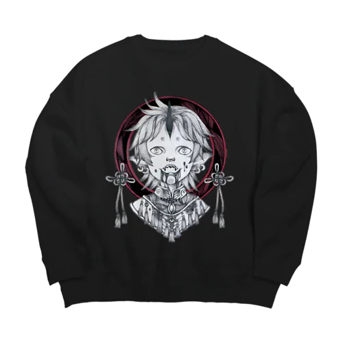 阿形 Big Crew Neck Sweatshirt