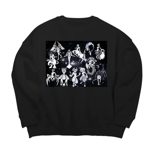 十二星座 Big Crew Neck Sweatshirt