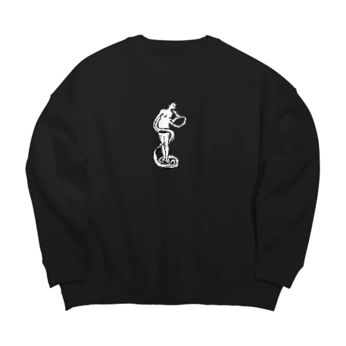 誘惑 Big Crew Neck Sweatshirt