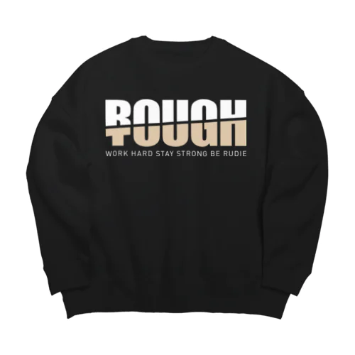 ROUGH & TOUGH Big Crew Neck Sweatshirt