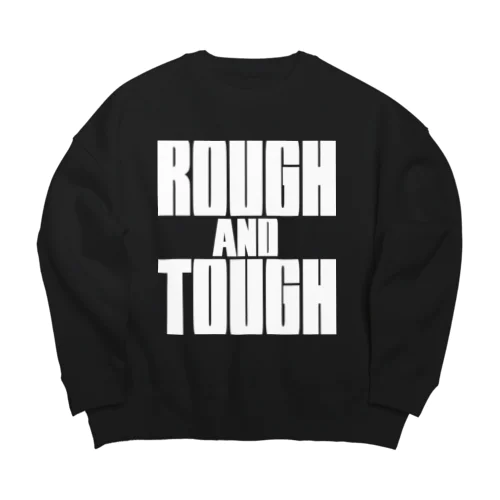 ROUGH & TOUGH Big Crew Neck Sweatshirt