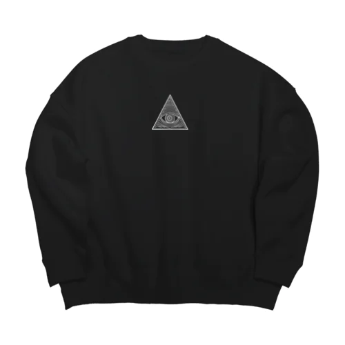 Eye of Providence Big Crew Neck Sweatshirt