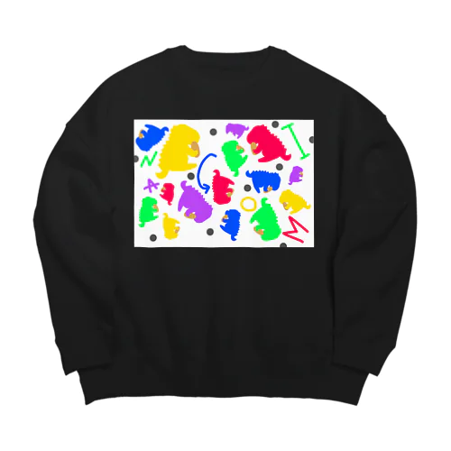 こっぺりん×NAGOMI Big Crew Neck Sweatshirt