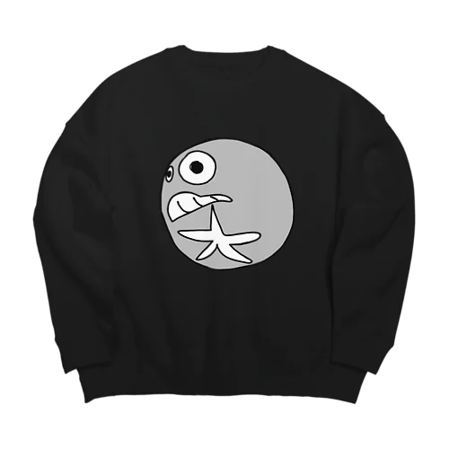 moon Big Crew Neck Sweatshirt